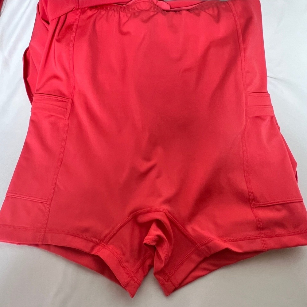 Outdoor Voices Exercise Dress Petunia Pink Built-In Shorts Pockets OV114W Size M - Picture 9 of 12